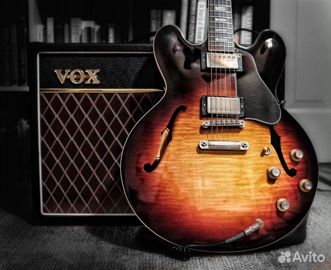 Электрогитара Gibson ES-335 + Супер комплект