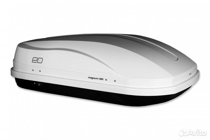 Автобокс EvroDetal Magnum 350L белый карбон