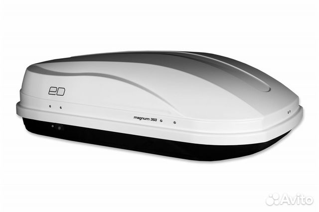 Автобокс EvroDetal Magnum 350L белый карбон