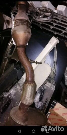 Глушитель средняя часть тойота лексус