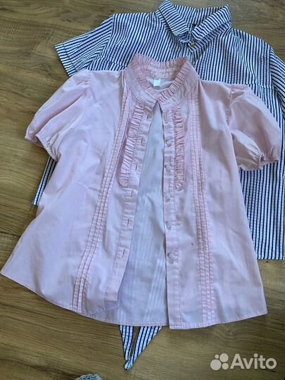 Рубашка и блузка детские на девочку