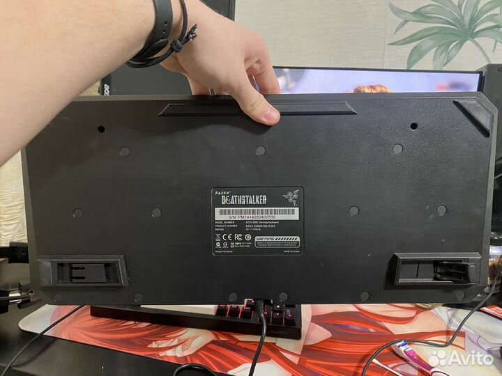 Клавиатура razer deathstalker black usb