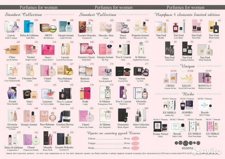 Принимаю заказы на парфюм