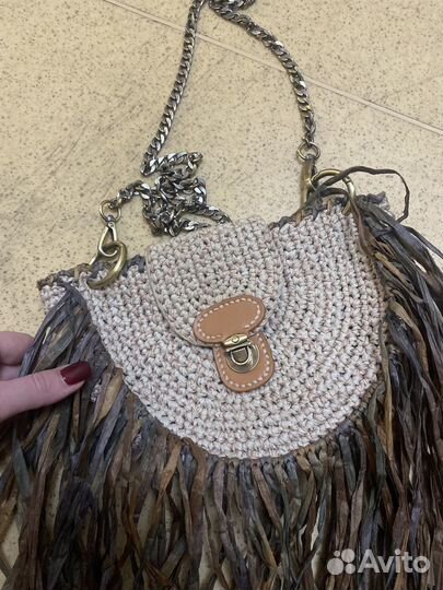 Сумка плетеная