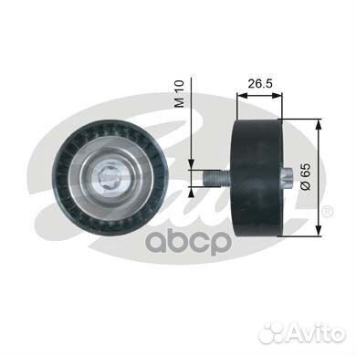 Ролик обводной навесного оборудования mercedes C