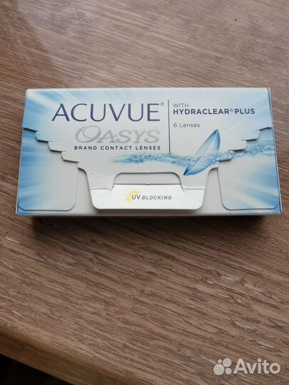 Линзы контактные acuvue oasys двухнедельные - 3,75