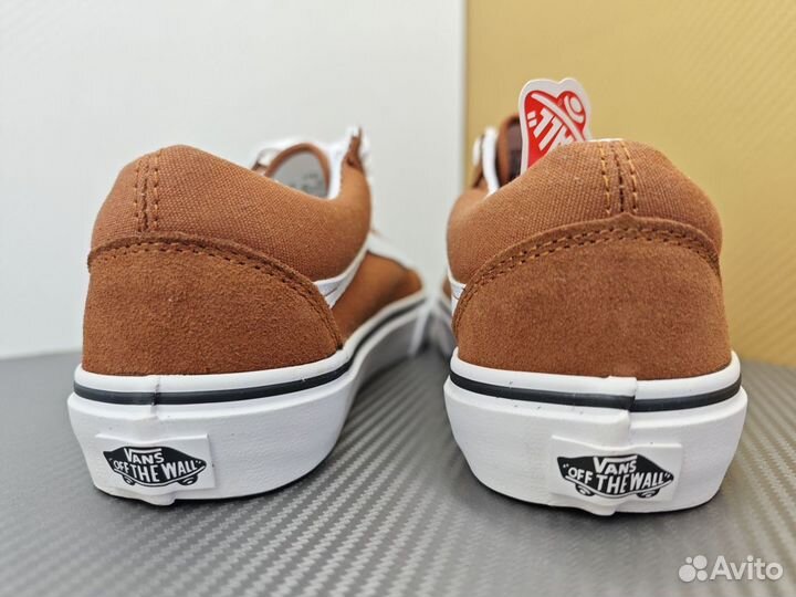 Кеды Vans Old skool коричневые