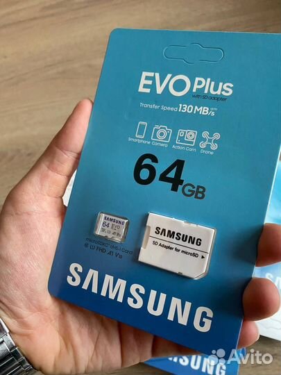 64Gb Micro SD Samsung EVO Plus