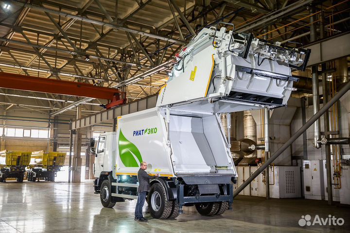 Мусоровоз риат эко маз 5340 15 м3