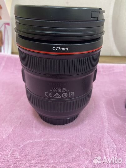 Объектив canon EF 24-70 L f4 is usm