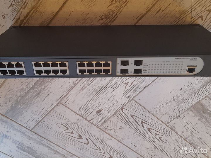 Коммутатор 3com baseline switch 2924 sfp plus