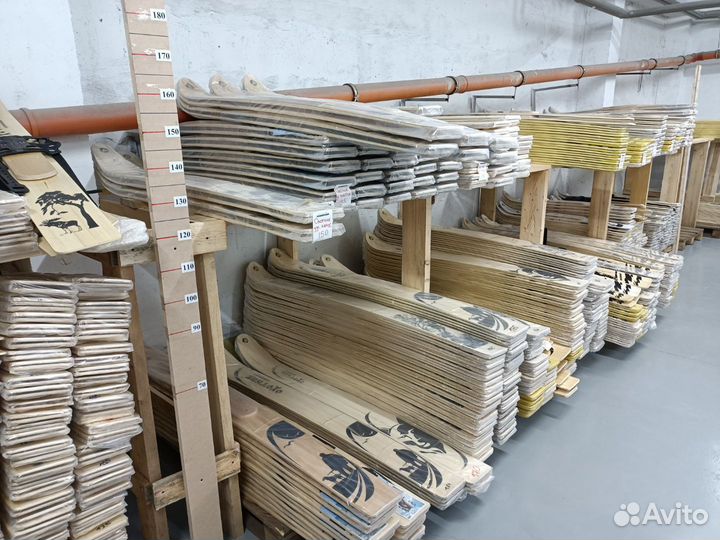 Охотничьи лыжи с камусом полное покрытие 160х15