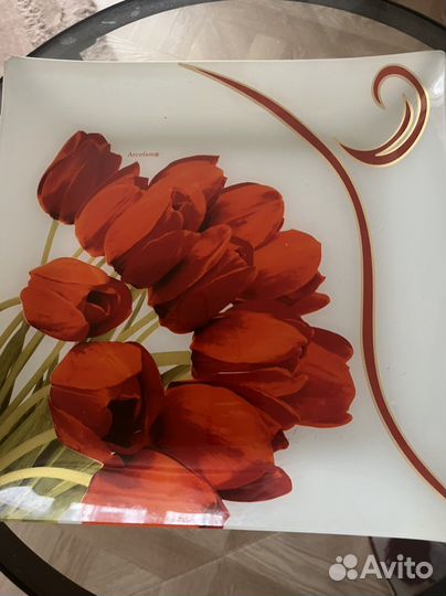 6 тарелок 1 блюдо