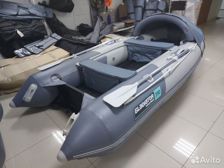 Лодка пвх Gladiator Е 350 pro
