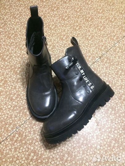 Ботинки осень, весна для девочки, р35