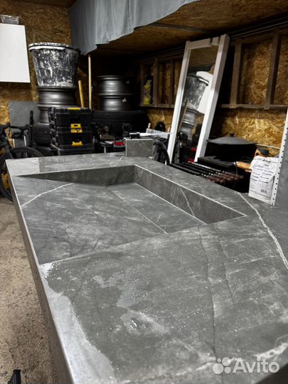 Раковина из керамогранита