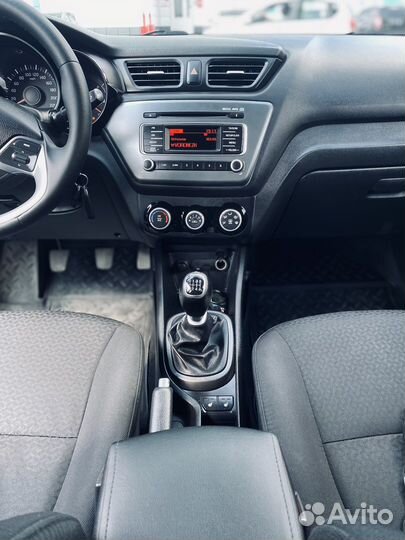 Kia Rio 1.6 МТ, 2016, 117 000 км