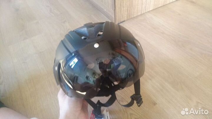 Вело шлем с задним фонарем L (57-61)