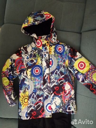 Костюм лыжный (горнолыжный) на девочку