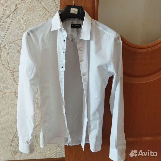 Рубашки на мальчика подростка 2 штуки