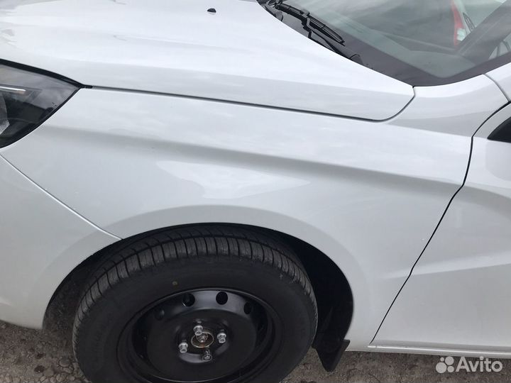 Крылья веста завод с новой машины