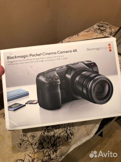 Blackmagic pocket cinema camera 4k