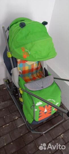 Коляска санки