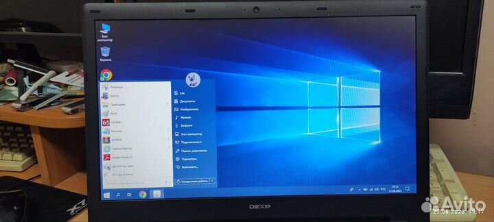 Надежный ноут dexp N3050/4GB/SSD/Win10