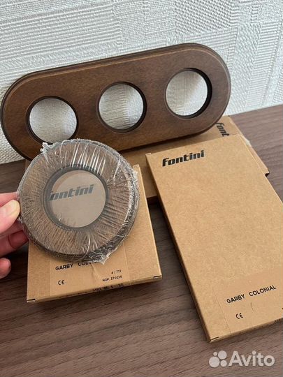 Рамки ретро для выключателя Fontini