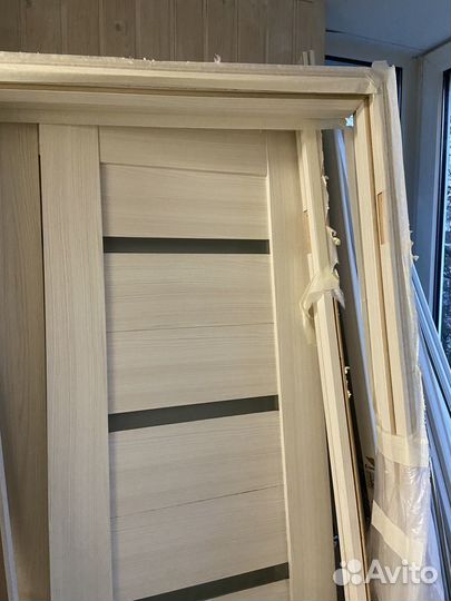 Двери межкомнатные с коробкой и наличниками