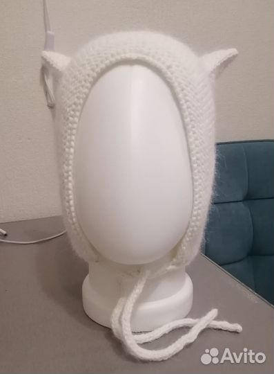 Шапка чепчик с ушками