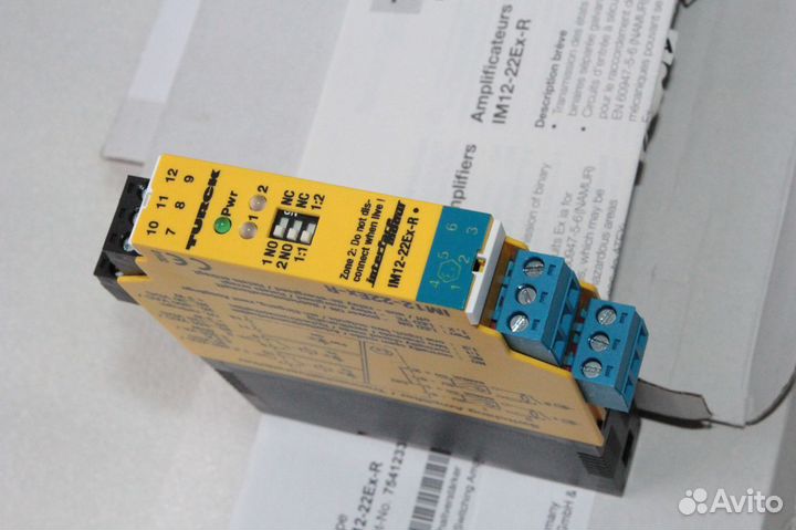 Барьер искробезопасности IM12-22Ex-R turck