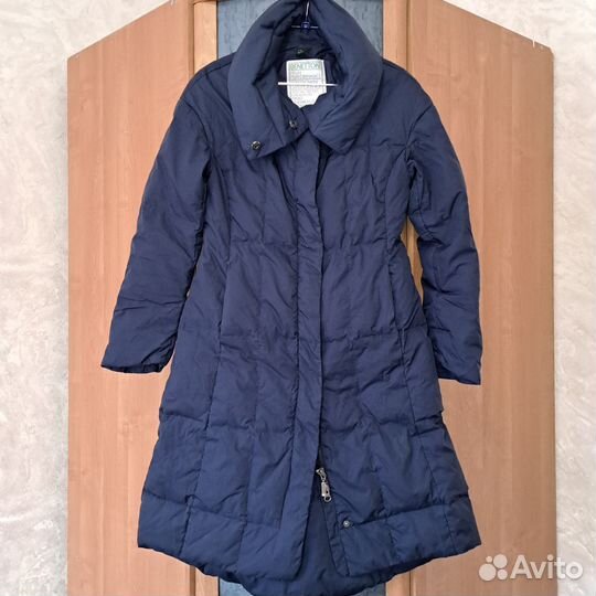 Пальто женское пуховое Benetton M,44-46р