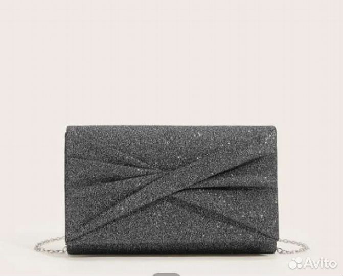 Сумка-клатч блестящий