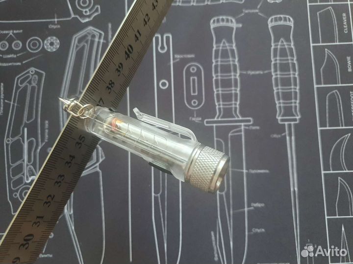 Наключный мульти-фонарь EDC 