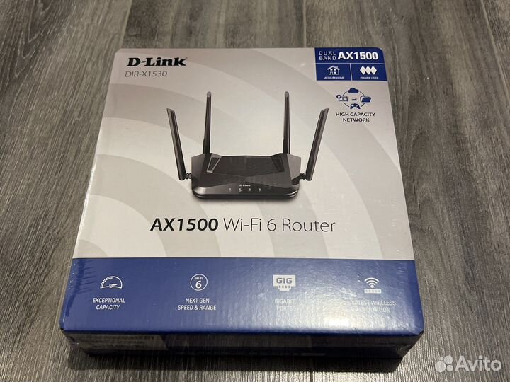 Новый Wi-Fi роутер D-Link DIR-X1530