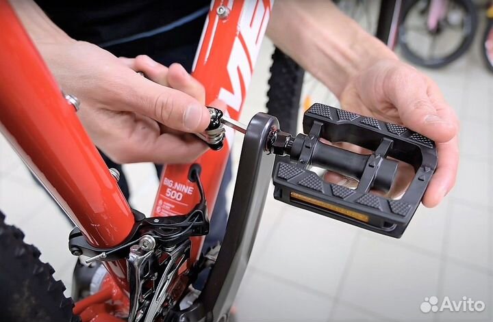 Выездная сборка велосипедов, настройка