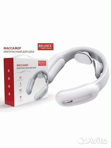 Bradex Массажер электрический для шеи с пультом