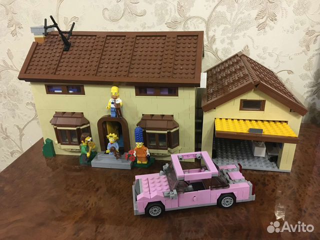Lego дом симпсонов(аналог)
