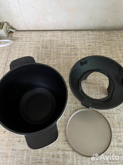 Чугунный набор для сырного фондю