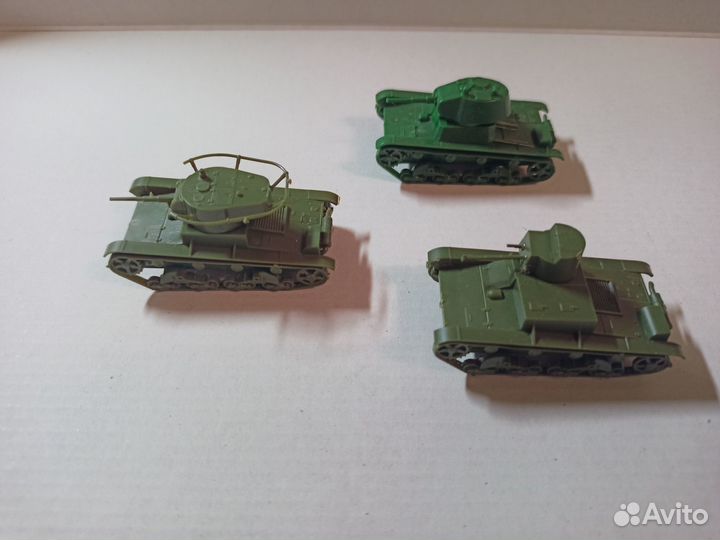 Модели советских танков