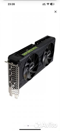 Видеокарта Palit nvidia GeForce RTX 3060 dual OC