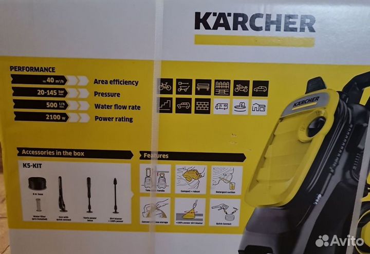 Karcher K5 Compact. Мойка высокого давления новая