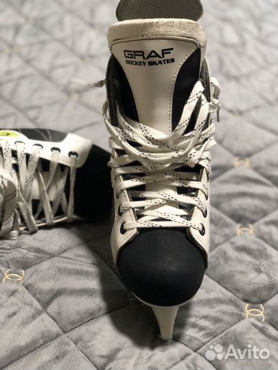 Коньки хоккейные Graf 105. Р.40-41