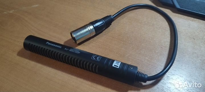 Микрофон-пушка XLR Panasonic aj-mc700p