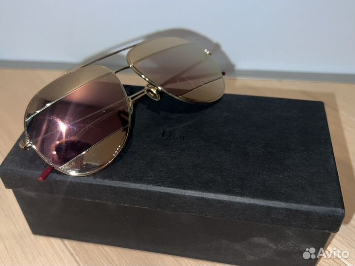 Солнцезащитные очки Dior Split Gold