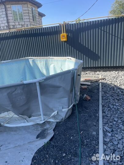 Каркасный бассейн intex