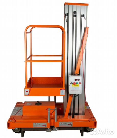 Подъемник мачтовый телескопический 125 кг 6 м TOR