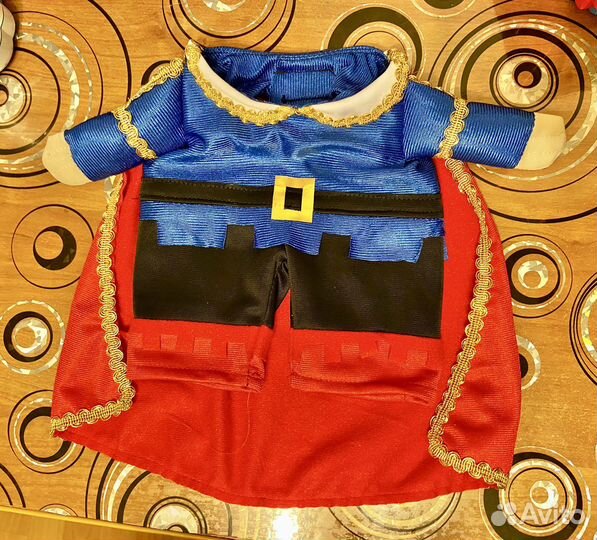 Новый Костюм Мушкетера для собаки