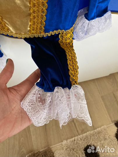 Новогодний костюм для мальчика мушкетёр 104-116